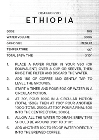 Ethiopia Odakko Project | Filter Roast