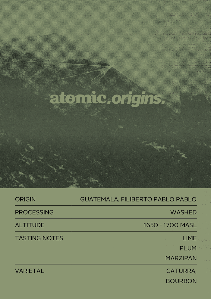 Guatemala Filiberto Pablo Pablo | Filter Roast