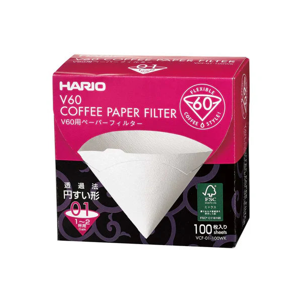 Hario V60 01 Paper Filters