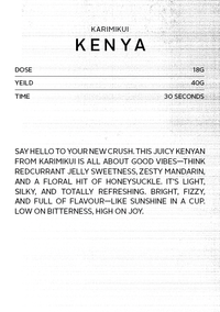 Kenya Karimikui | Espresso roast