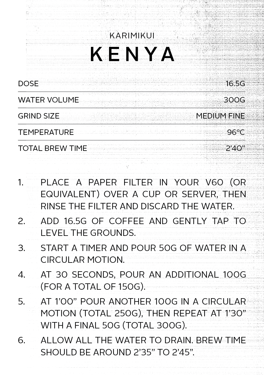 Kenya Karimikui | Filter Roast