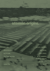 Kenya Sasini Estates | Filter Roast